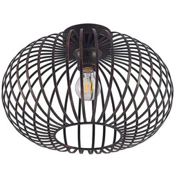 Lindby - Rosalea Lampa Sufitowa Black/Copper