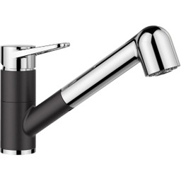 Blanco WEGA-S II 526428 Chrom/Czarny Bateria kuchenna