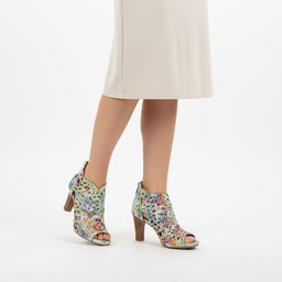 Laura Vita Sandały damskie, ze skóry naturalnej