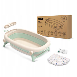 Wanienka Składana Dla Dzieci Silikonowa Antypoślizgowa Termometr Neno