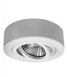 Lampa spot halogenowa ruchoma biała GU10 225 -