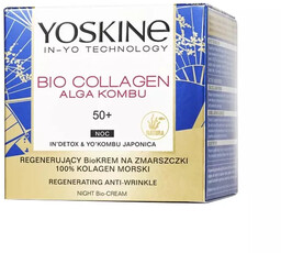 Yoskine Bio Collagen Krem do twarzy na noc