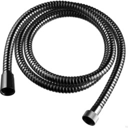 Wąż prysznicowy ZFLO001 Mosiężny Czarny Chromowany