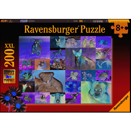 Ravensburger, puzzle, Tygrysiątka, 200 el.