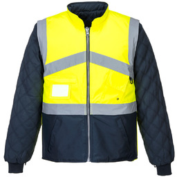 PORTWEST S769 DWUSTRONNA KONTRASTOWA I ODDYCHAJĄCA KURTKA OSTRZEGAWCZA