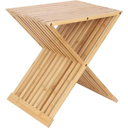 Relaxdays Taboret na rośliny, składany, stolik pomocniczy