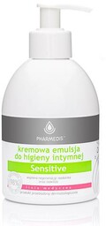 PHARMEDIS Sensitive Kremowa emulsja do higieny intymnej, 300