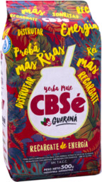 Yerba Mate CBSe Energia Guarana 0,5 kg