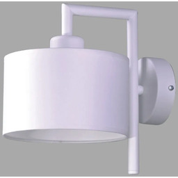 Lumes Biały minimalistyczny kinkiet z abażurem 12X S967