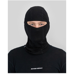 kominiarka BEYOND MEDALS - Merino Balaclava Black (BLACK)