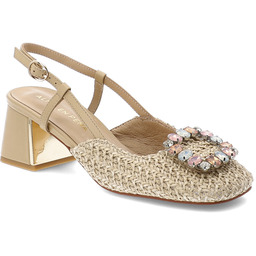 Alma En Pena Czółenka damskie, z zabudowanym przodem