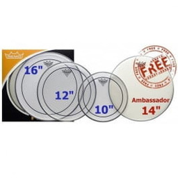 REMO ProPack Pinstripe Clear 10,12,16 + Ambas. 14