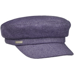 Czapka Żeglarska Classic Wool-Mix by Seeberger, niebieski, One