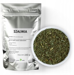 Szałwia Suszona Liść Szałwii 250G