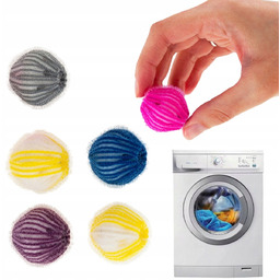 ANTYKŁACZKI KULE DO PRANIA KULKI PIORĄCE 6 SZTUK