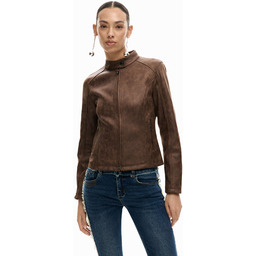 Kurtka ze skóry ekologicznej