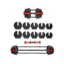 SGR40 Pro Set 2W1 Zestaw Regulowanych Sztangielek 43,5