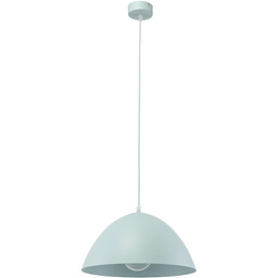 Lampa wisząca stalowa miętowa 34cm 340 z serii