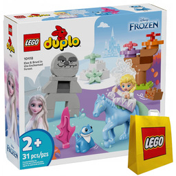 Lego Duplo 10418 Elza i Bruni w Zaczarowanym