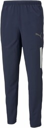 PUMA Sideline Pants, Peacoat-puma Black-puma White, S