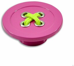 Gałka meblowa SM8257F 58 Plastikowa Różowa