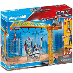 Playmobil Zdalnie sterowany żuraw Dźwig budowlany City Action