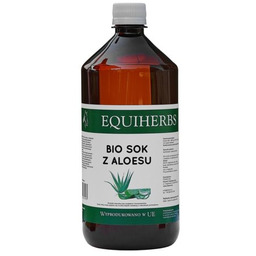 EQUIHERBS BIO Sok z aloesu z miąższem 1