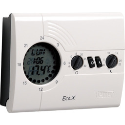 VEMER VN160800 ECO.X-W Cyfrowy chronotermostat do kotła, programowanie
