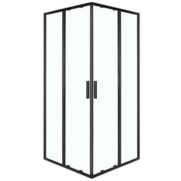 Kabina prysznicowa kwadratowa 80x80 SQ Solid BL Kerra