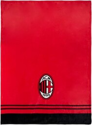 AC Milan Miękki koc w kratę 200 x