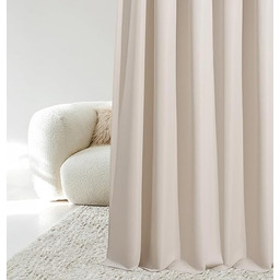ROOM99 Zasłona z taśmą marszczącą Aura 140 x