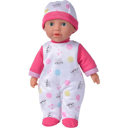 Simba 105140004 Laura Cutie Słodki bobas z dźwiękami,
