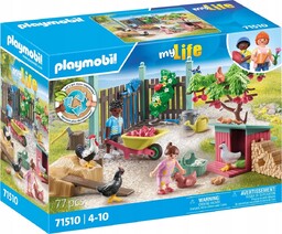 Playmobil Mała kurza farma w ogródku My Life