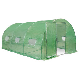 Tunel foliowy z metalowym stelażem 3x4,5m Garden Point