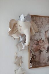 Korona dla dziecka "Srebrne cekiny"