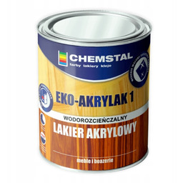 Eko-akrylak Lakier Akrylowy Do Drewna Połysk 3L