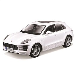 Bburago Model samochodu 1:24 Porsche Macan, biały