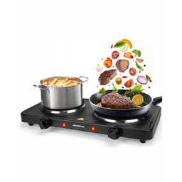 Płyta grzewcza wolnostojąca Aigostar podwójna 2500W żeliwna