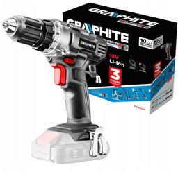 Wiertarko Wkrętarka Akumulatorowa Graphite Energy+ 18V