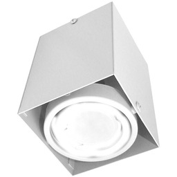 Milagro LAMPA SUFITOWA BLOCCO BIAŁA 1x7W GU10 LED