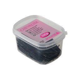 Efalock Chevalier, wsuwki do włosów, 7cm, 500g, brązowy