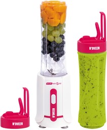 Blender Sportowy Kielichowy Mikser Koktajl Smoothie 2 Butelki