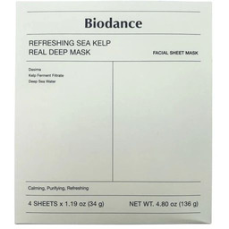 Refreshing Sea Kelp Real Deep Mask łagodząca maska