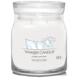 YANKEE CANDLE Świeca zapachowa Clean Cotton 368g