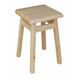 Taboret Kuchenny Drewniany Stołek Prosty