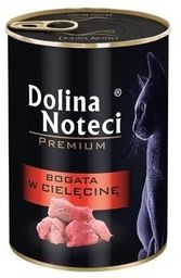 Dolina noteci Premium dla kota bogata w Cielęcinę