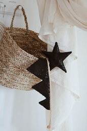 Zestaw magiczny dla dziecka "Czarne cekiny"