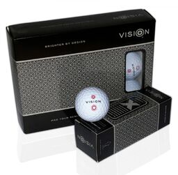Piłki golfowe Vision PRO-TOUR X * WJB (czerwony)