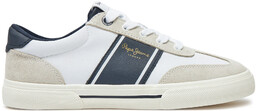 Sneakersy Pepe Jeans PMS31060 Biały