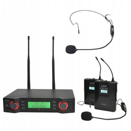 Dna VM Dual Head Set mikrofon bezprzewodowy 2x